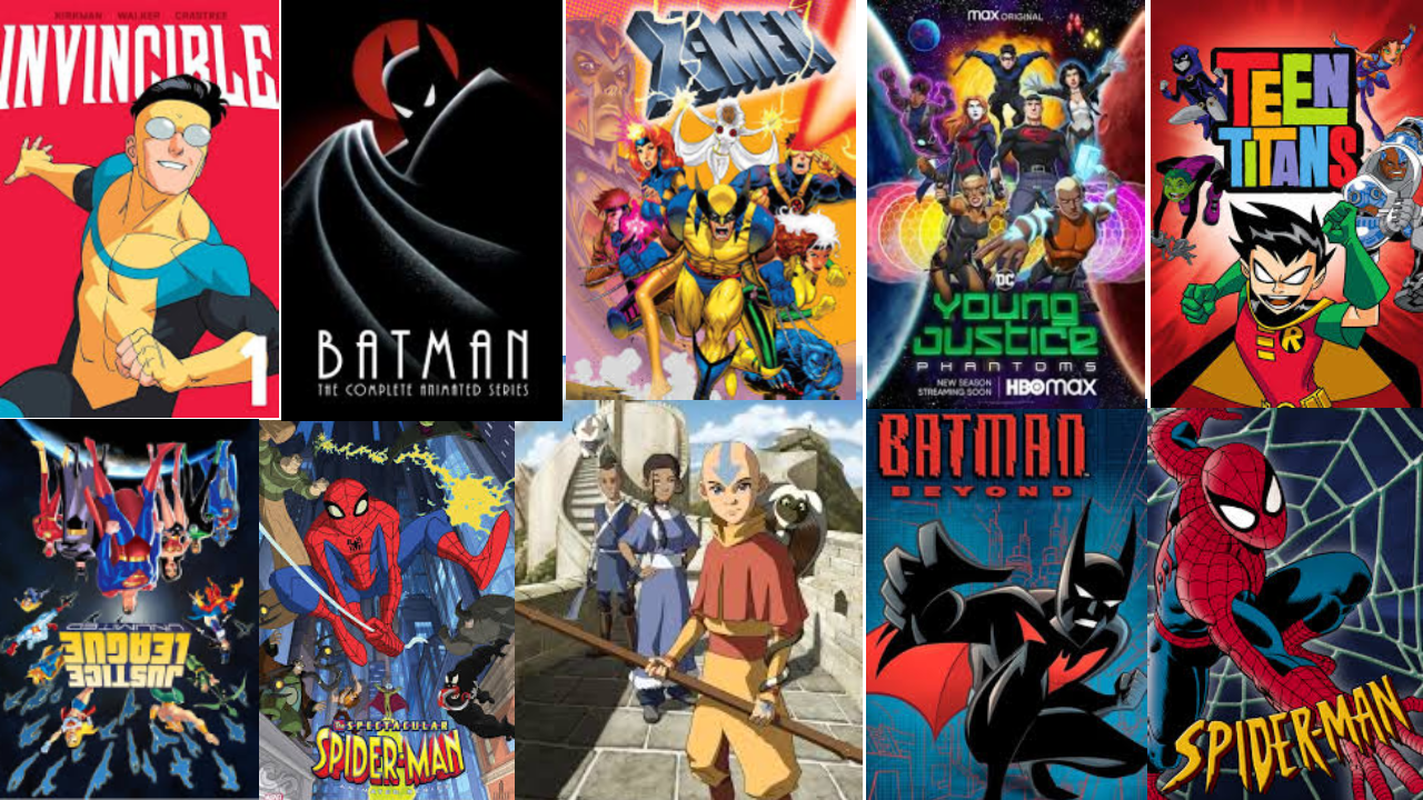 Top 10 Must-Watch Animated Series Inspired by Iconic Comics